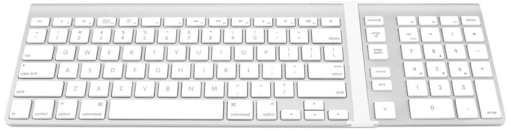 NewerTech Wireless Aluminum Keypad with Apple Keyboard Vida Digital