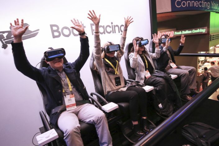 Experiencia Samsung VR CES 2017