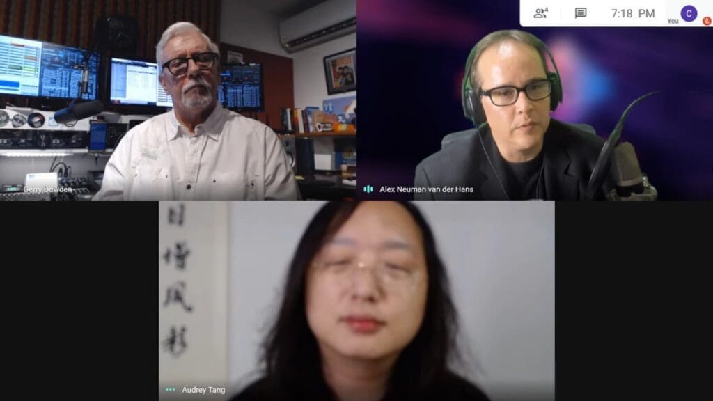 LIVE Interview with Audrey Tang, Digital Minister for Taiwan 1