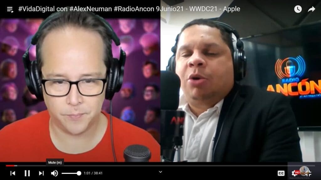 #VidaDigital​​​​​ con #AlexNeuman​​​ #RadioAncon​​​​​ 9Junio21 - WWDC21 - Apple 3