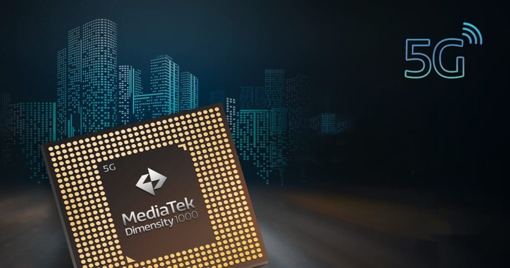 Tecnología de punta con el MediaTek Dimensity 5G