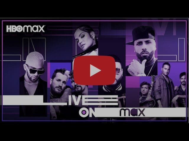 HBO MAX presenta ‘Live On Max’: una serie de conciertos interactivos en vivo que acercará a los fans con sus artistas favoritos del momento