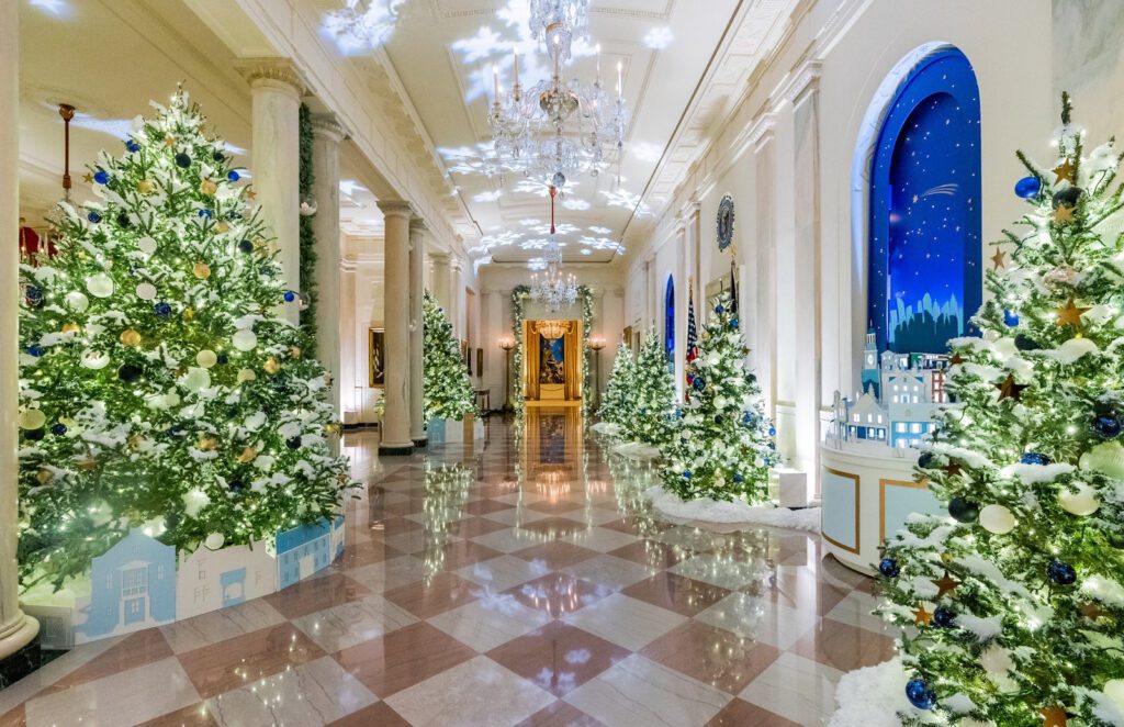 Decoraciones navideñas de la Casa Blanca disponibles para un recorrido 360  a través de Google Street View - Vida Digital