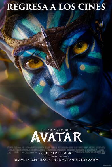 La épica aventura de James Cameron, Avatar, regresa a salas de cine el próximo 22 de septiembre en 3D y grandes formatos - Vida Digital con Alex Neuman