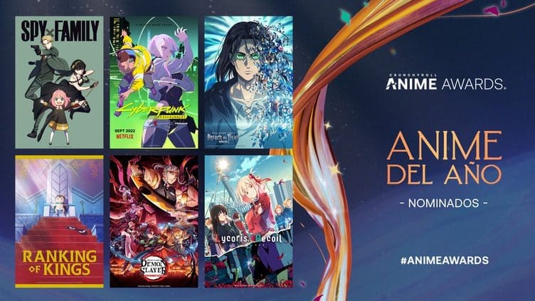 Crunchyroll revela a los nominados para Los Anime Awards 2023 - Vida Digital con Alex Neuman