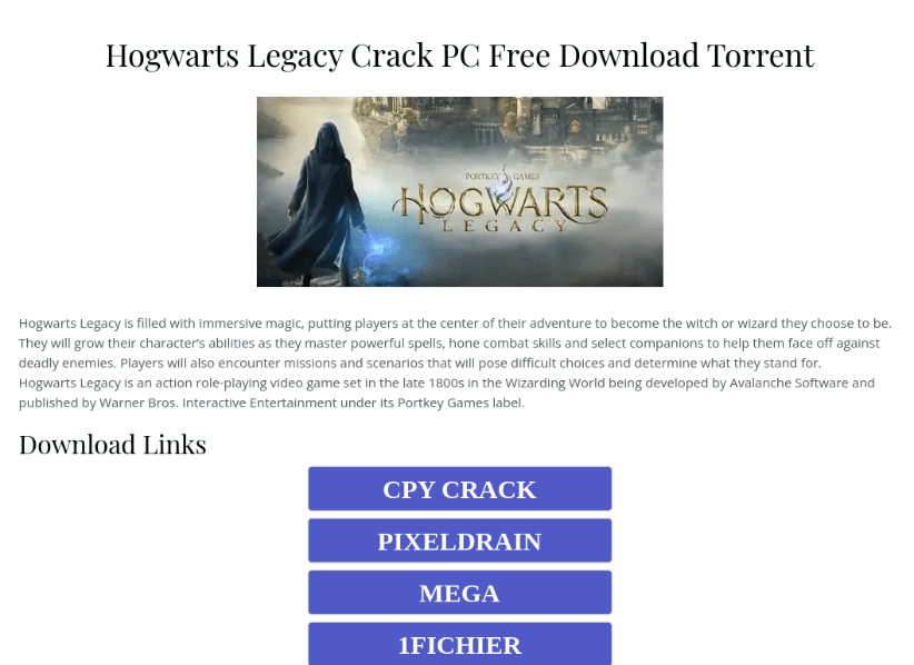 Ciberdelincuentes usan el nuevo videojuego de Harry Potter “Hogwarts Legacy” para estafas 1