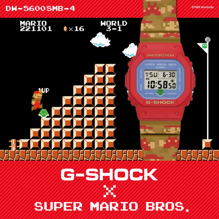 Casio G-Shock sube de nivel con un nuevo reloj diseñado de Super Mario Bros.™ - Vida Digital con Alex Neuman