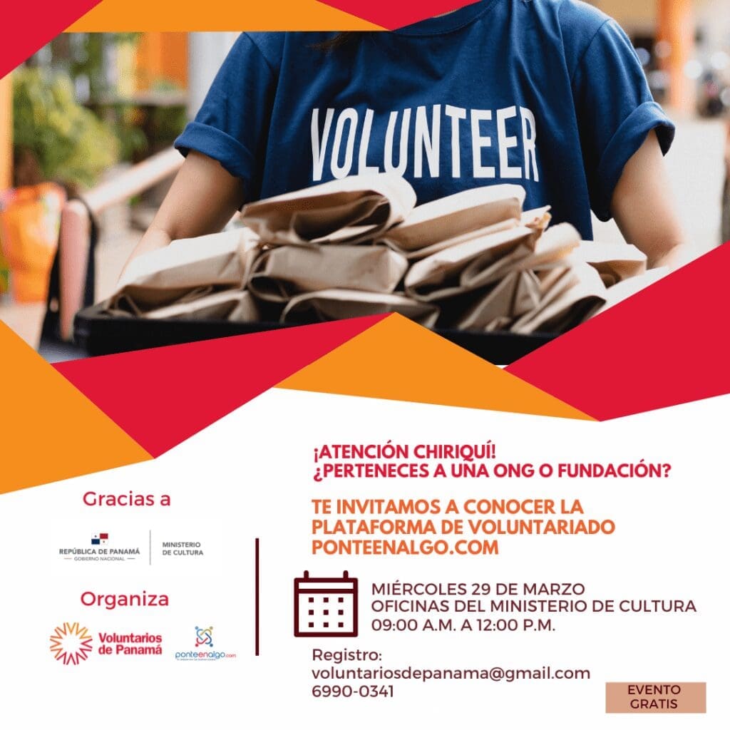 Fundación Voluntarios de Panamá realizará conversatorio para ONGs en la provincia de Chiriquí - Vida Digital con Alex Neuman