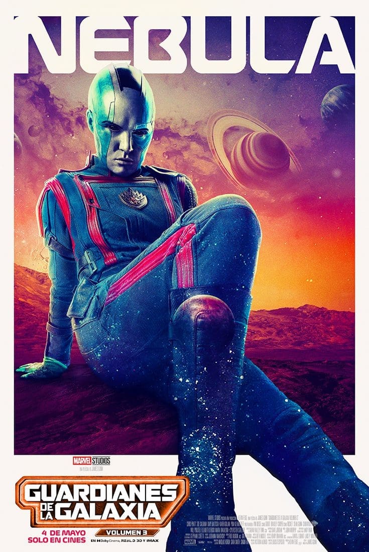 Marvel Studios presentó los posters de los personajes de Guardianes de la Galaxia vol. 3 3