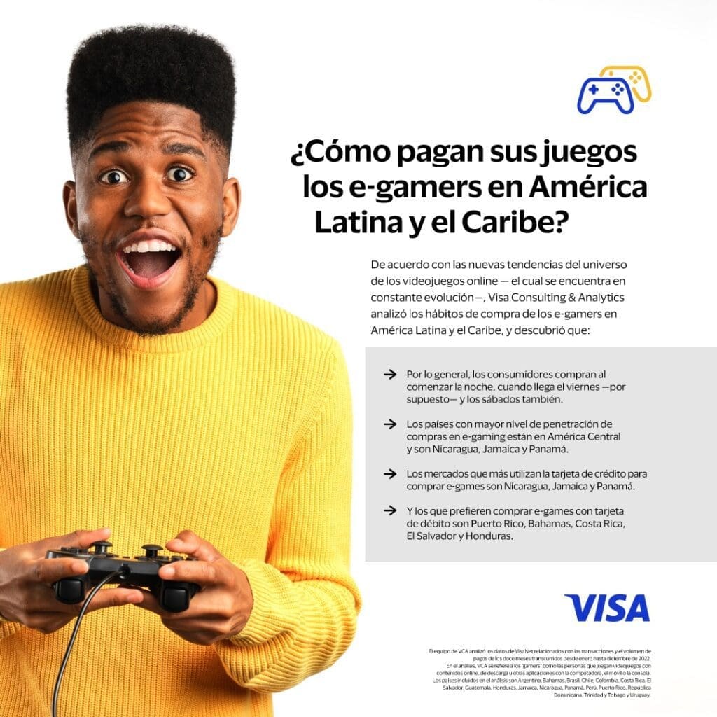 Estudio de Visa analiza en detalle el comportamiento de pago de los gamers en América Latina y el Caribe - Vida Digital con Alex Neuman
