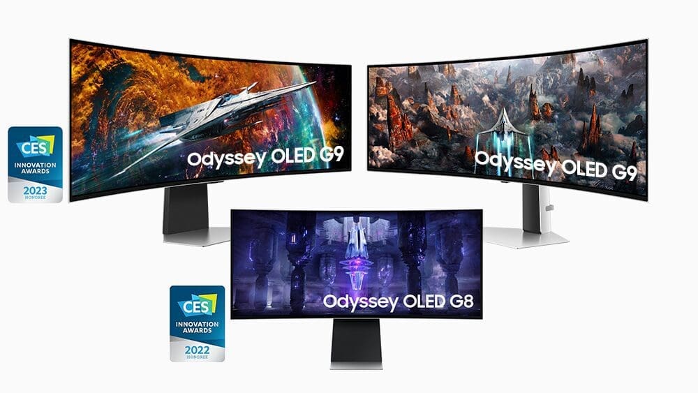 Resumen de la gama ampliada de monitores OLED Odyssey para juegos 1