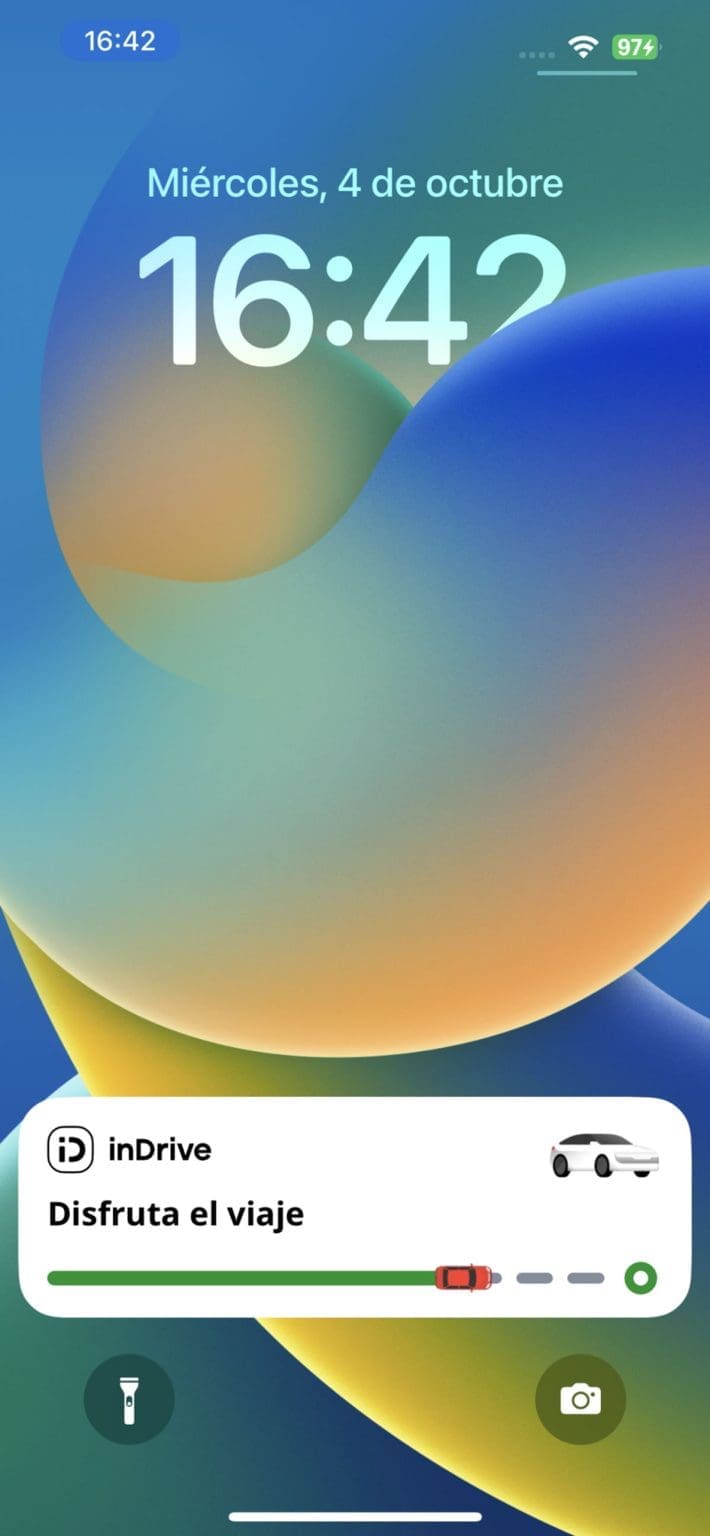 ¿Tienes iPhone? La app de inDrive presenta nuevo diseño y suma funciones de Live Activity 2