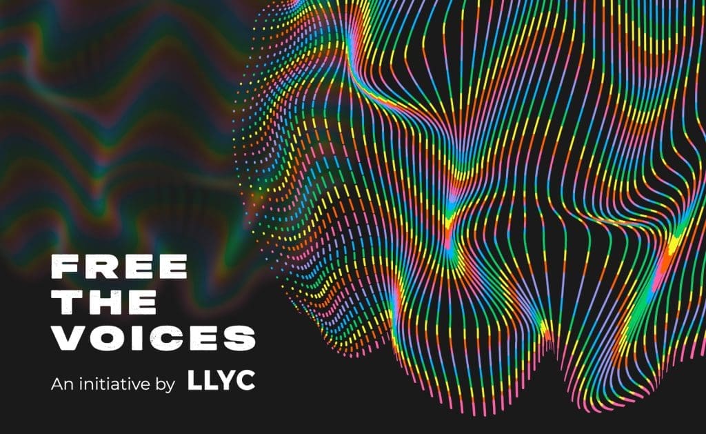 LLYC lanza Free the voices, el primer banco de voces sintéticas diversas para combatir los sesgos contra el colectivo LGBTIQ+ - Vida Digital con Alex Neuman